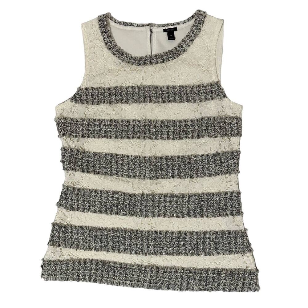 J Crew Woman's Tank Top Striped Size XS